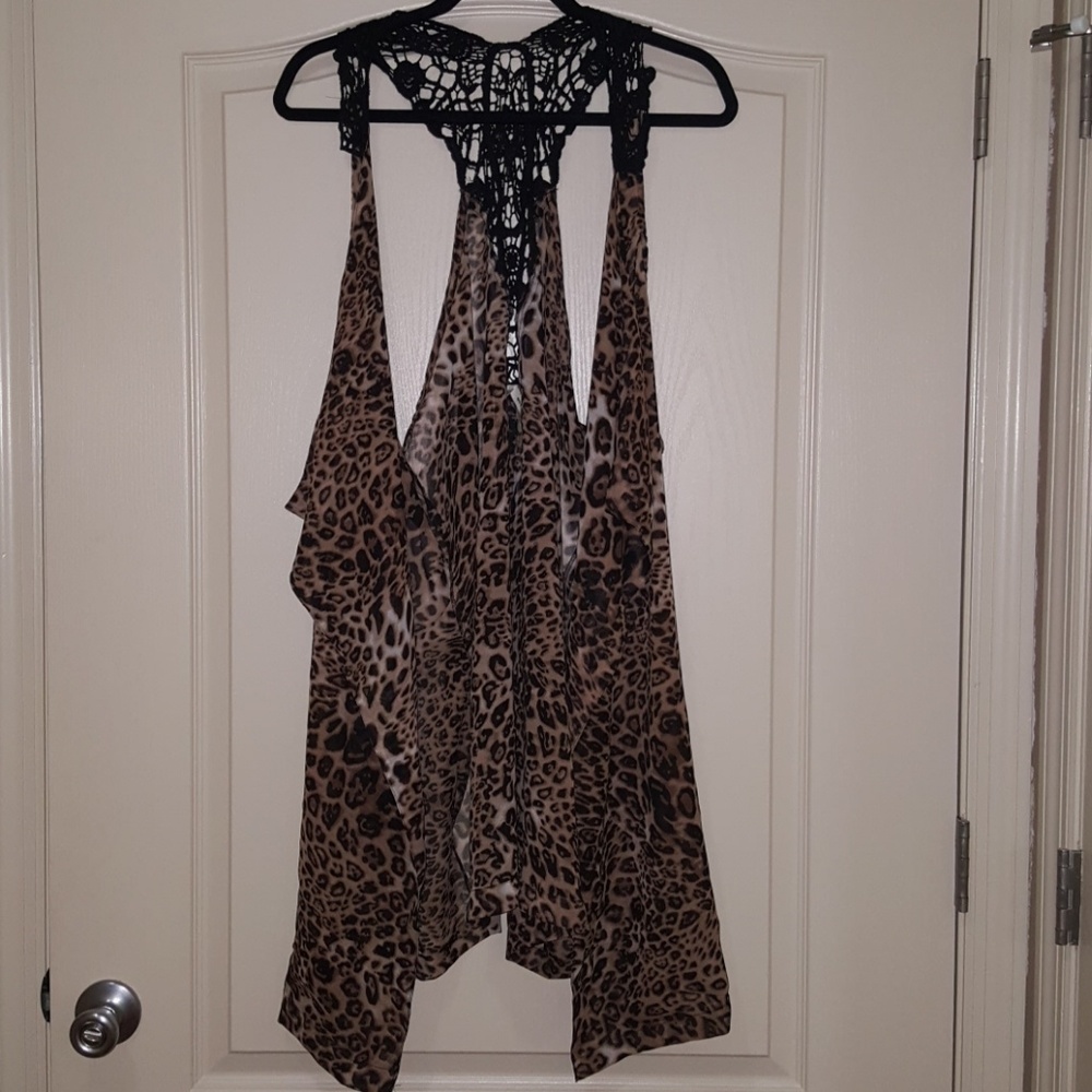 Leopard cardigan